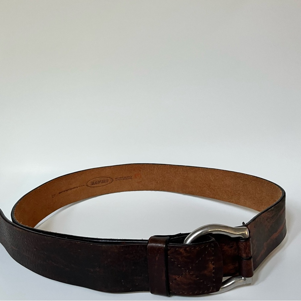 Brave Bravebelts Brown Leather Belt size 40